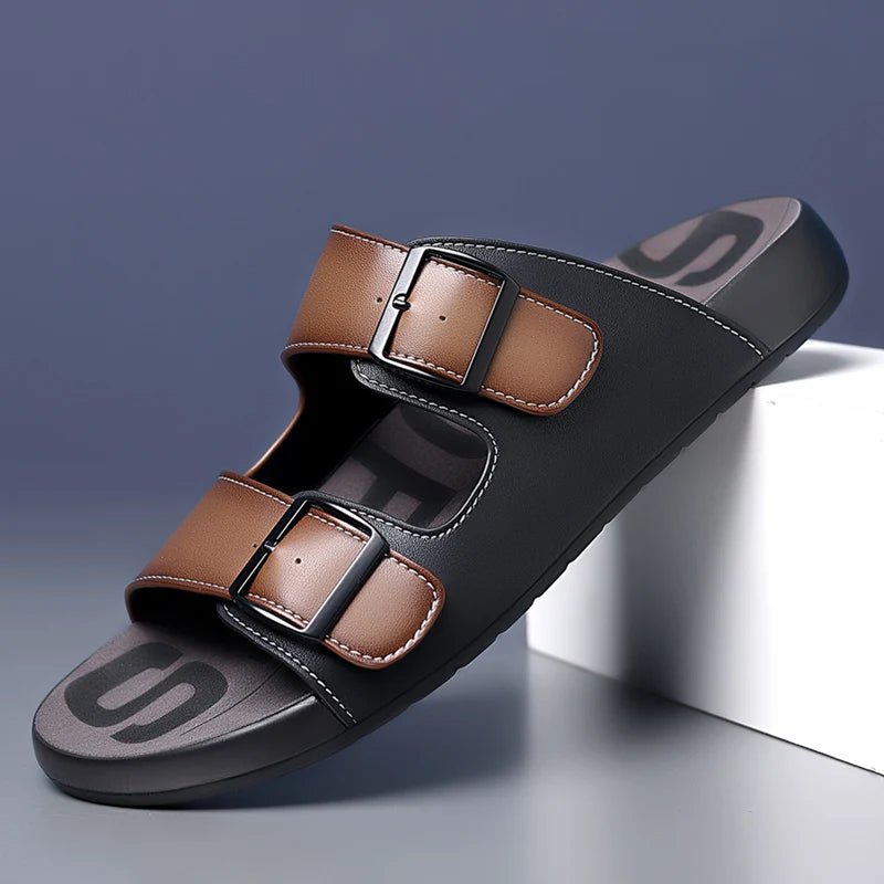 Mules Cuir Homme respirantes "Le Leader"