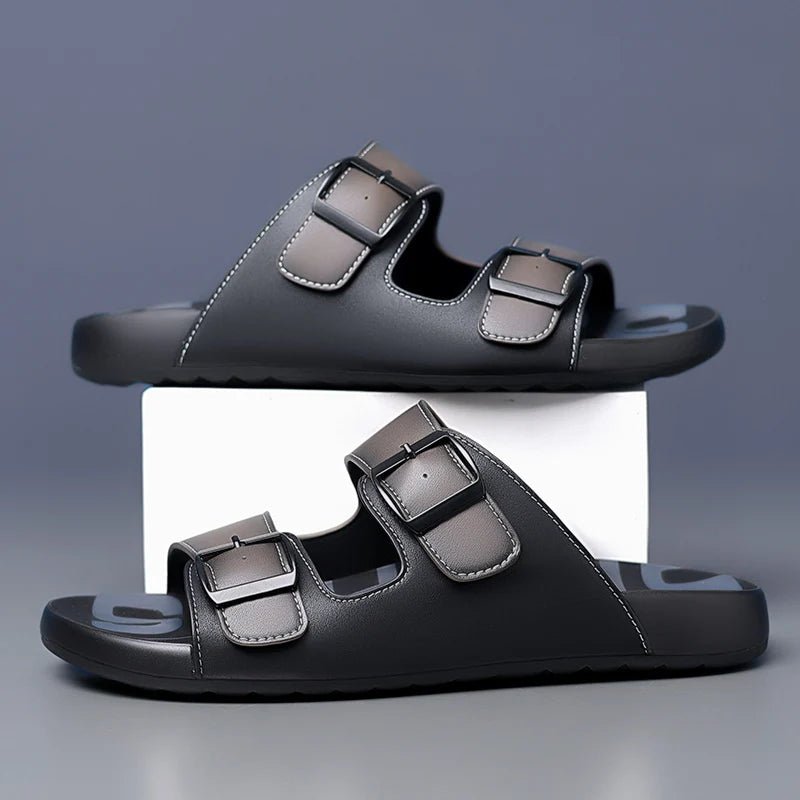 Mules Cuir Homme respirantes "Le Leader"