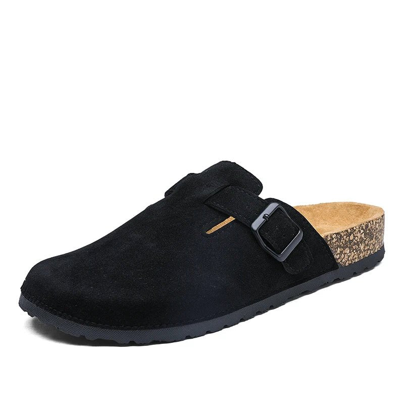 Mules en cuir pour homme "La Riviera" - Restaur Cuirs