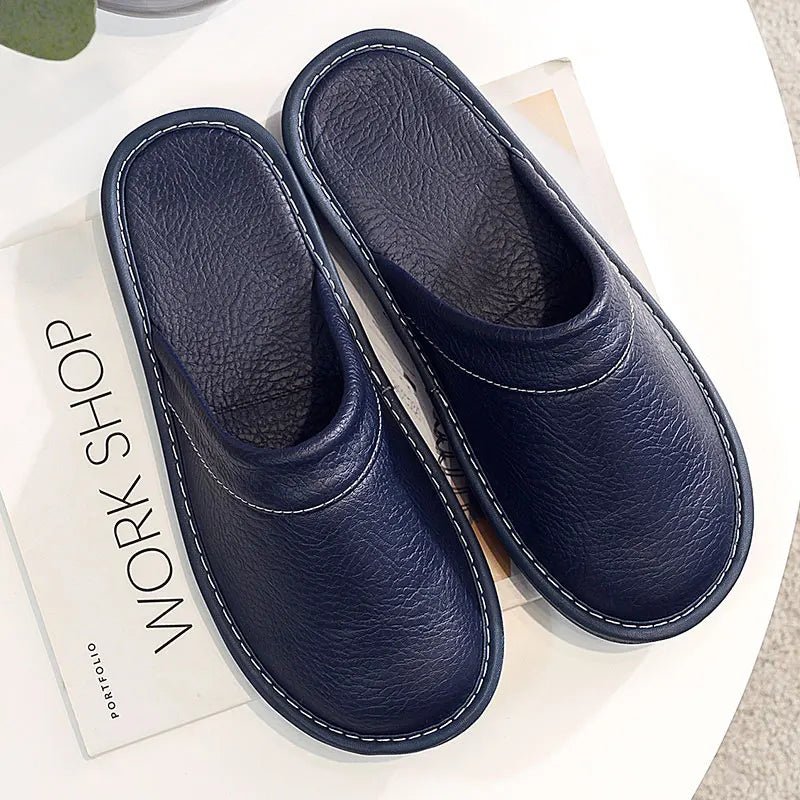 Mules en cuir pour homme "Le Cocon" - Restaur Cuirs