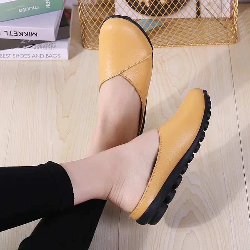 Mules femme cuir confort "La Romaine" - Restaur Cuirs