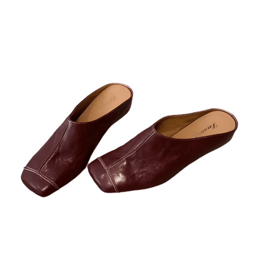Mules pour femmes en cuir "La Délicate"