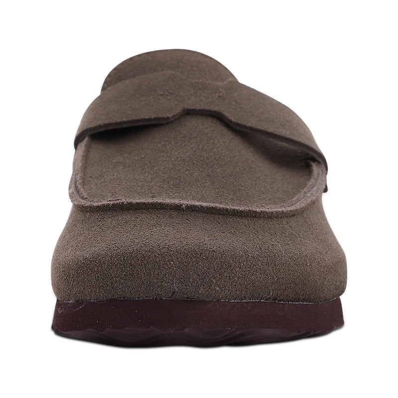 Mules pour femmes en cuir "L'Anglaise - Restaur Cuirs