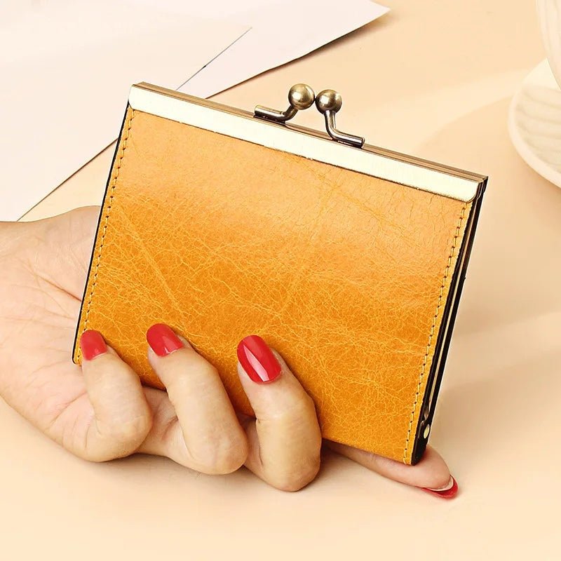Porte - monnaie en cuir pour femme élégant "La Nymphe" - Restaur Cuirs