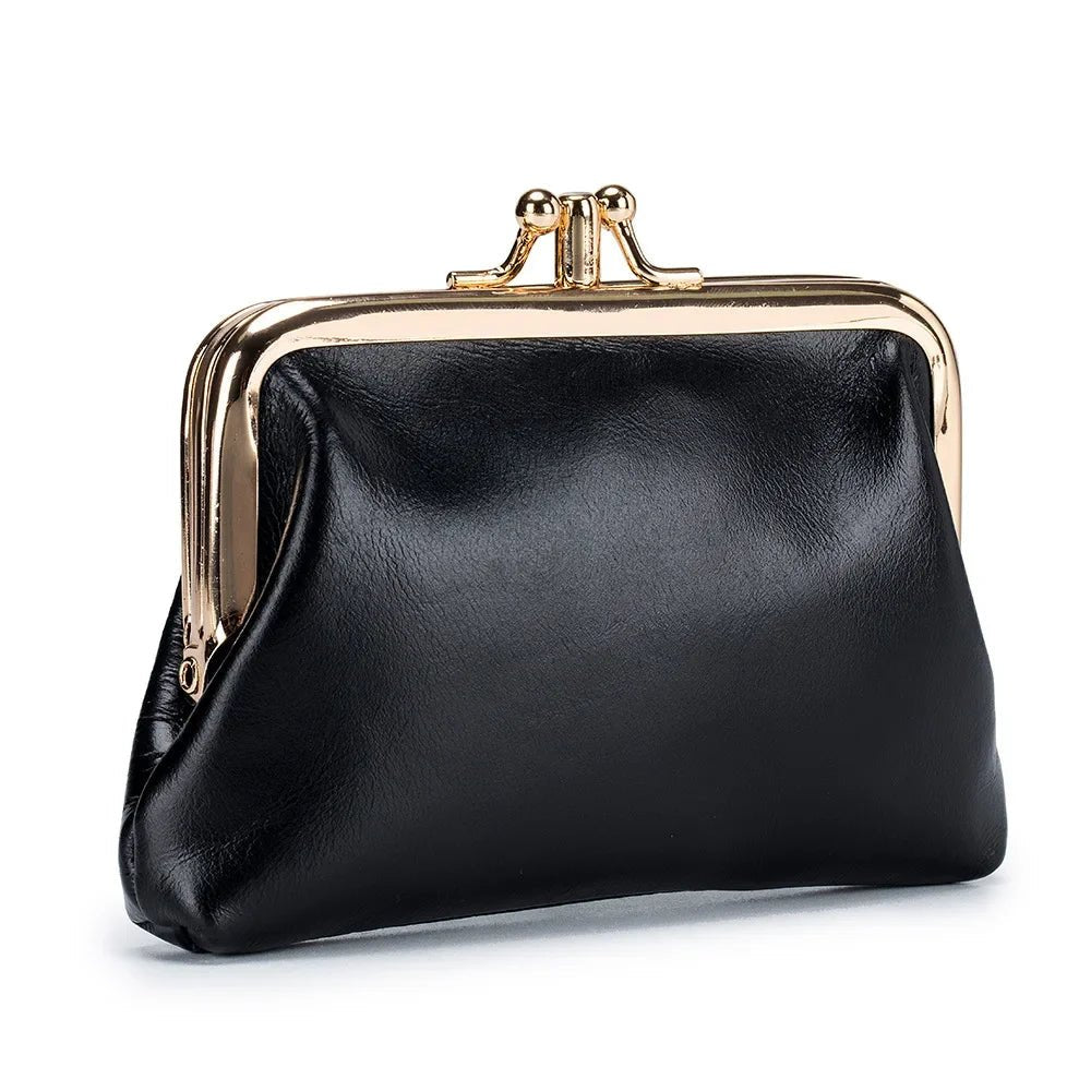 Porte - monnaie en cuir pour femme élégant "La Poésie" - Restaur Cuirs