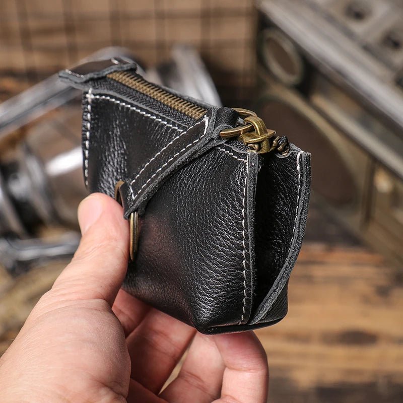 Porte monnaie en cuir pour femme "La Absolue" - Restaur Cuirs