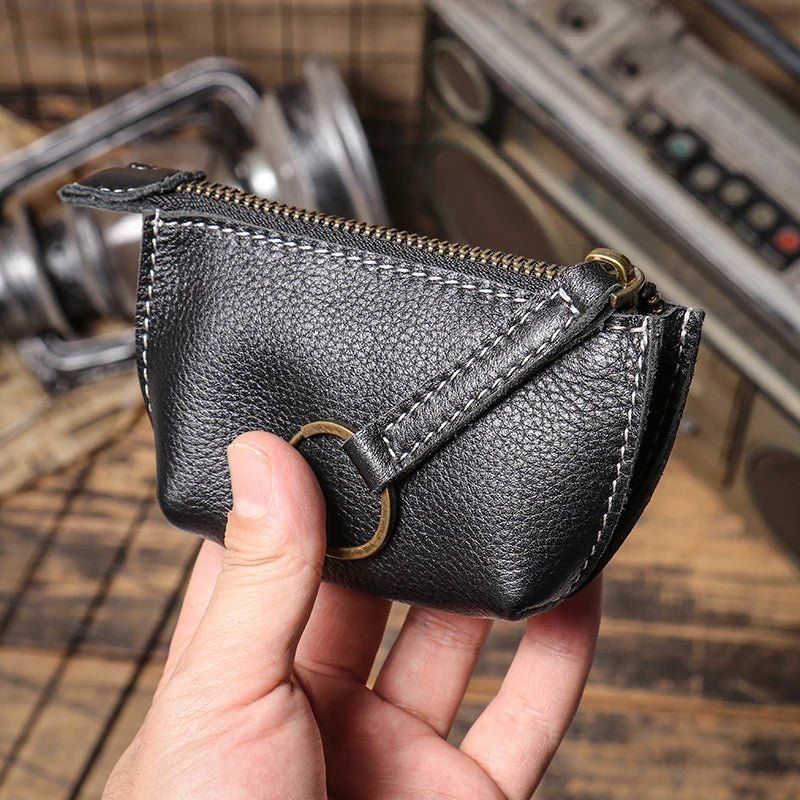 Porte monnaie en cuir pour femme "La Absolue" - Restaur Cuirs