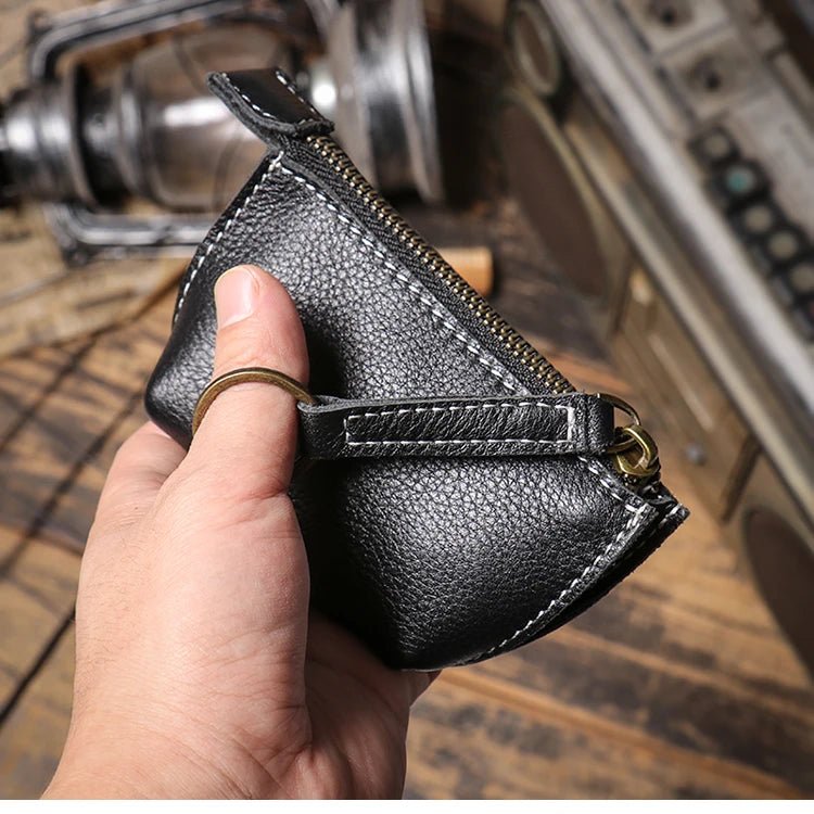 Porte monnaie en cuir pour femme "La Absolue" - Restaur Cuirs