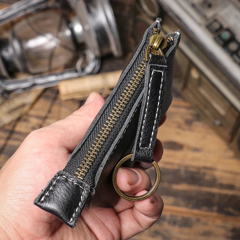 Porte monnaie en cuir pour femme "La Absolue" - Restaur Cuirs