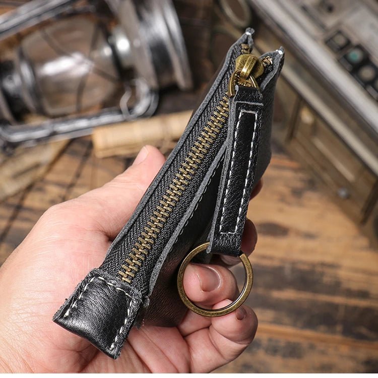 Porte monnaie en cuir pour femme "La Absolue" - Restaur Cuirs