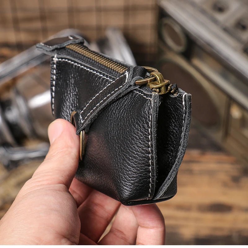Porte monnaie en cuir pour femme "La Absolue" - Restaur Cuirs