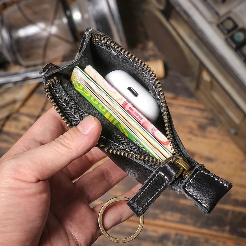 Porte monnaie en cuir pour femme "La Absolue" - Restaur Cuirs