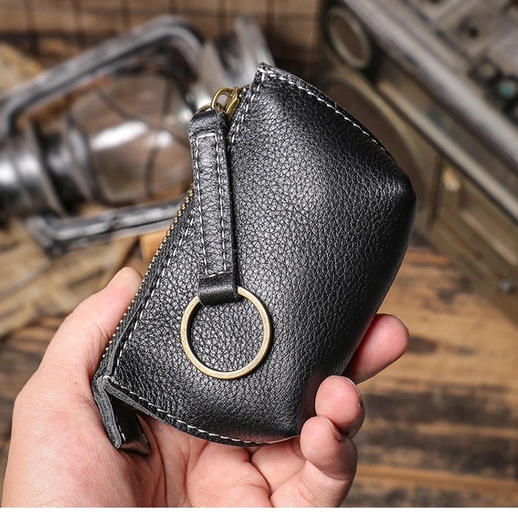 Porte monnaie en cuir pour femme "La Absolue" - Restaur Cuirs