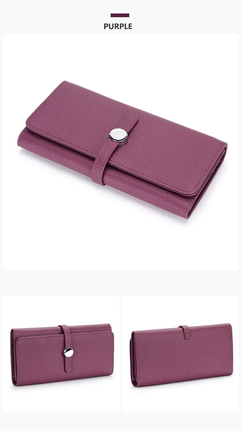 Porte monnaie en cuir pour femme "La Amélie" - Restaur Cuirs