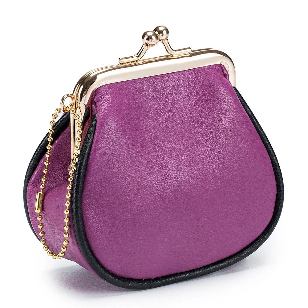 Porte monnaie en cuir pour femme "La Étincelle" - Restaur Cuirs