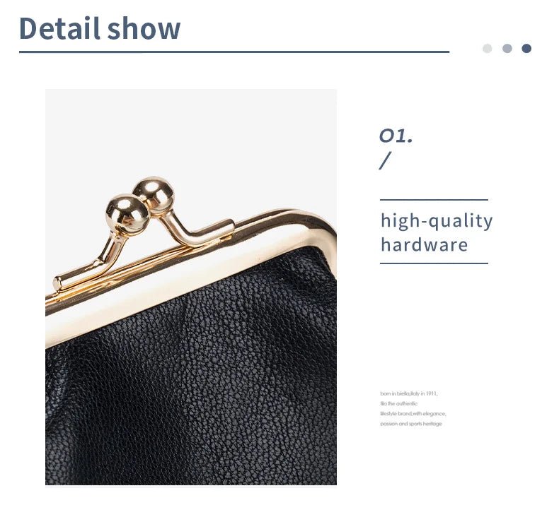 Porte monnaie en cuir pour femme "La Étincelle" - Restaur Cuirs
