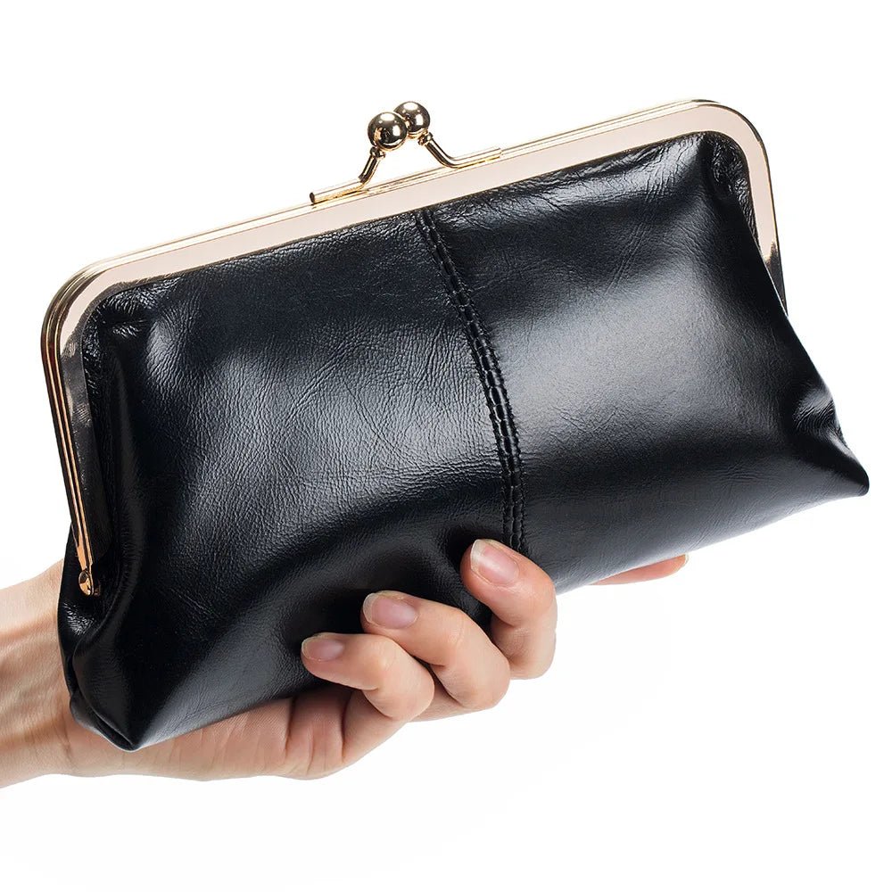 Porte - monnaie en cuir pour femme "La Galante" - Restaur Cuirs