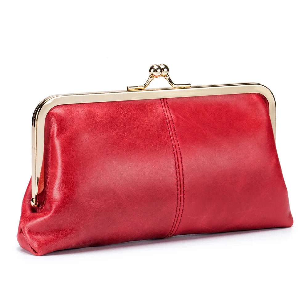 Porte - monnaie en cuir pour femme "La Galante" - Restaur Cuirs