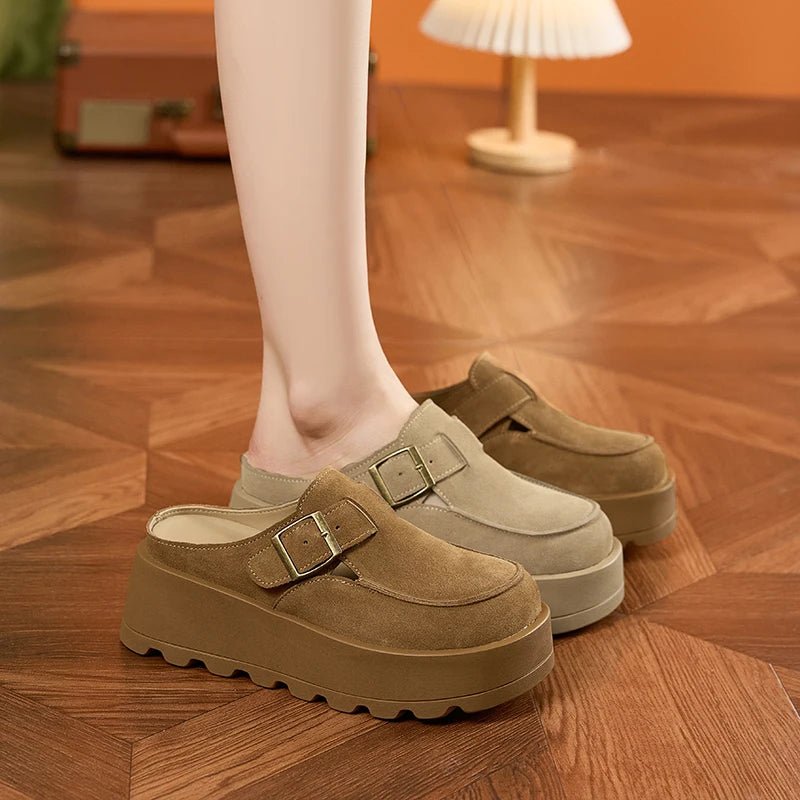 Sabots en Cuir pour Femme "La Plénitude"