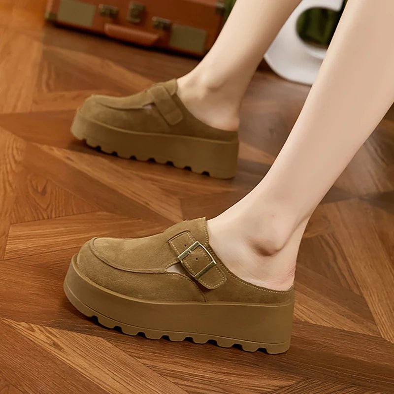 Sabots en Cuir pour Femme "La Plénitude"