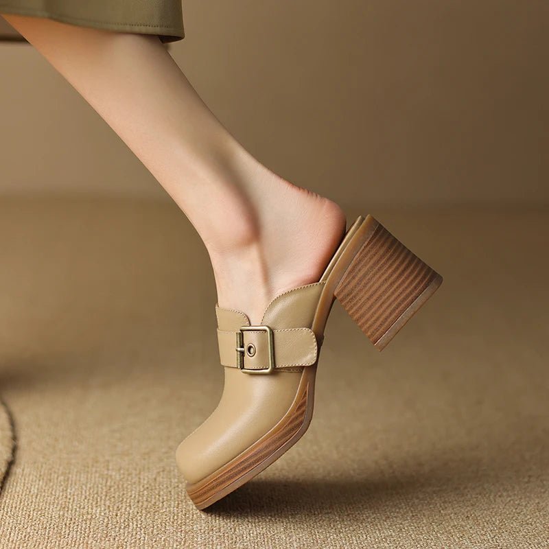 Sabots en Cuir pour Femme "La Tranquille"