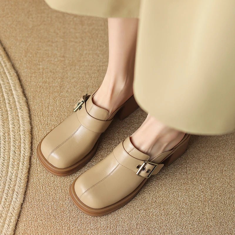 Sabots en Cuir pour Femme "La Tranquille"