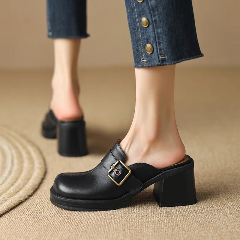 Sabots en Cuir pour Femme "La Tranquille"