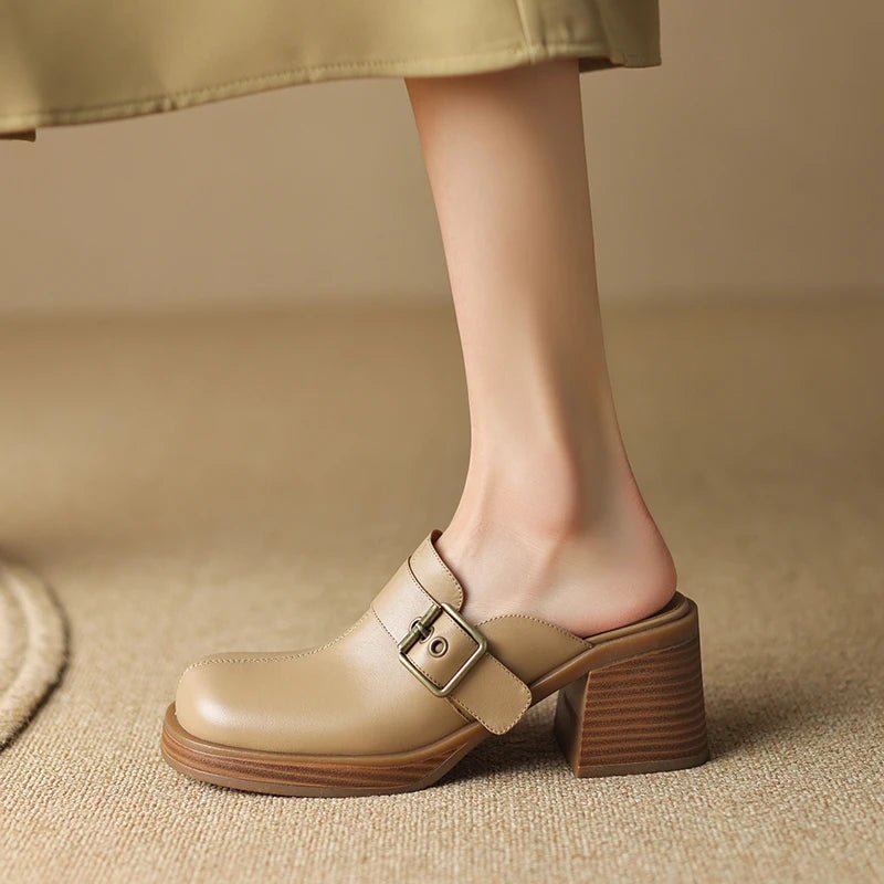 Sabots en Cuir pour Femme "La Tranquille"