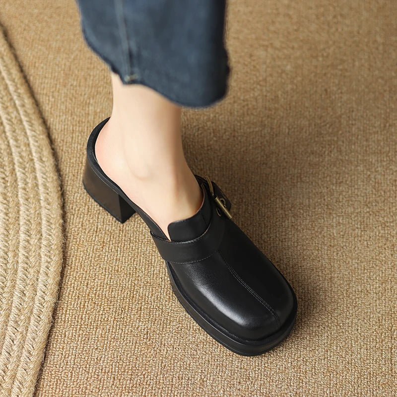 Sabots en Cuir pour Femme "La Tranquille"