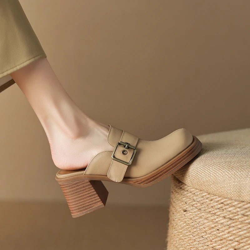 Sabots en Cuir pour Femme "La Tranquille"