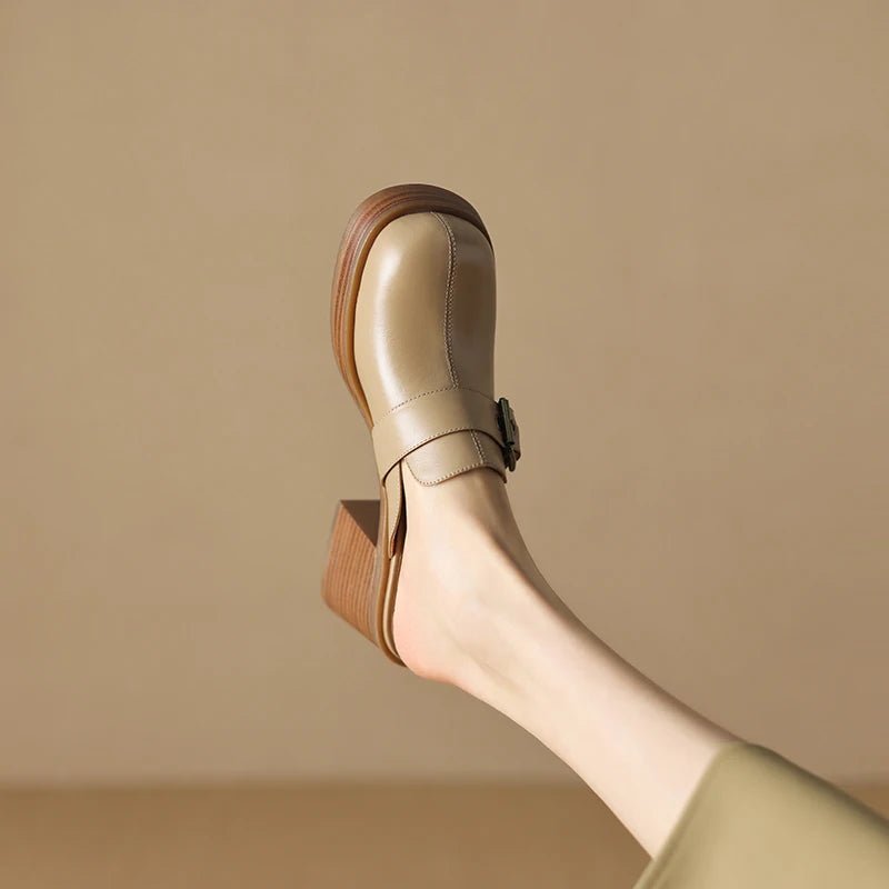 Sabots en Cuir pour Femme "La Tranquille"