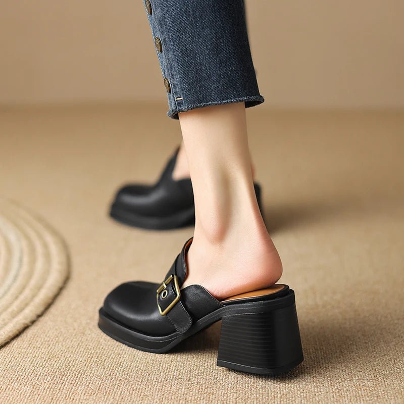 Sabots en Cuir pour Femme "La Tranquille"