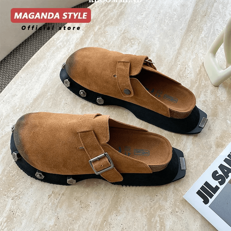 Sabots en Cuir pour Homme "Le Confortable"