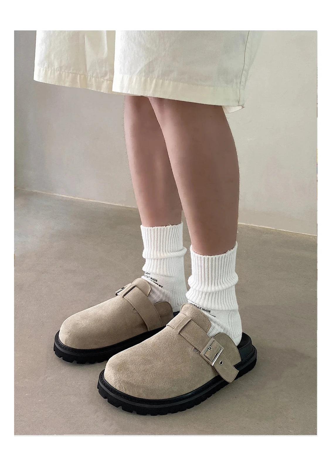 Sabots en Cuir pour Homme "Le Samouraï"