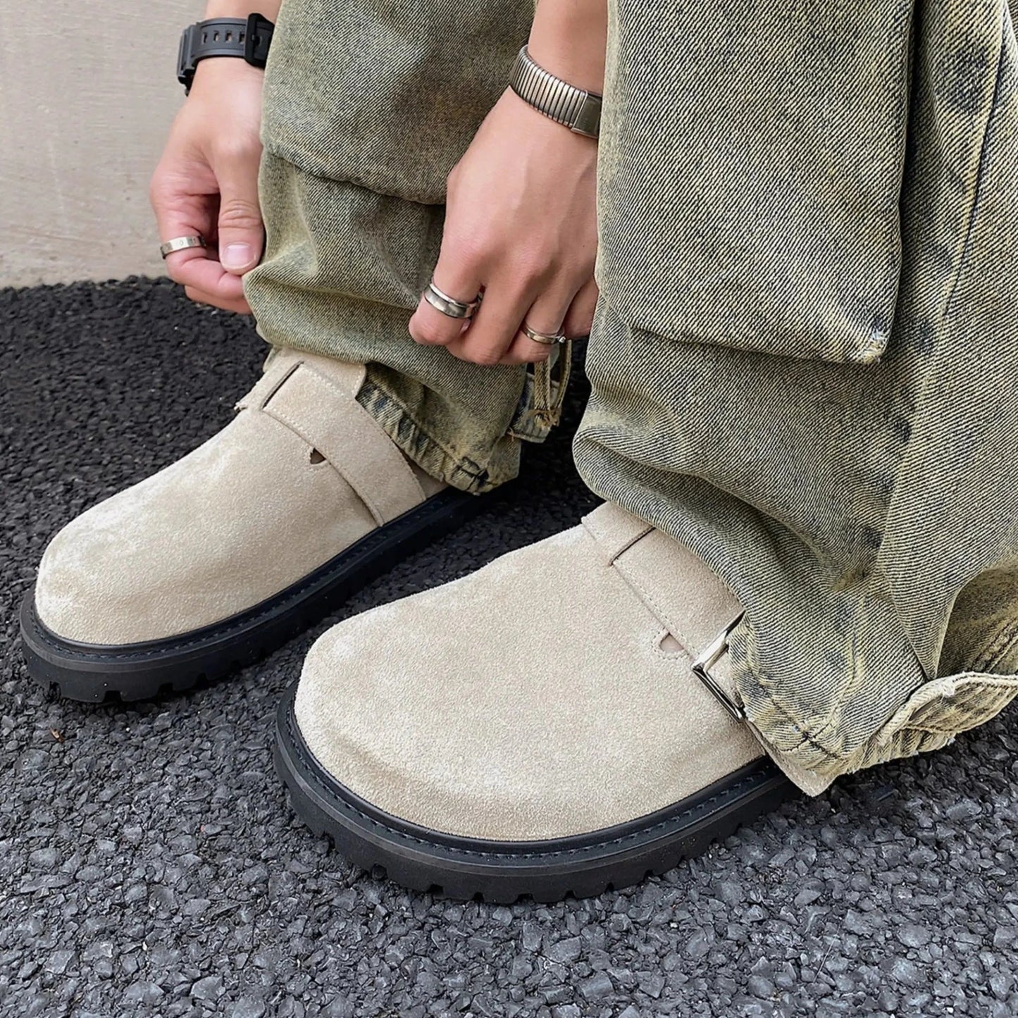 Sabots en Cuir pour Homme "Le Samouraï"