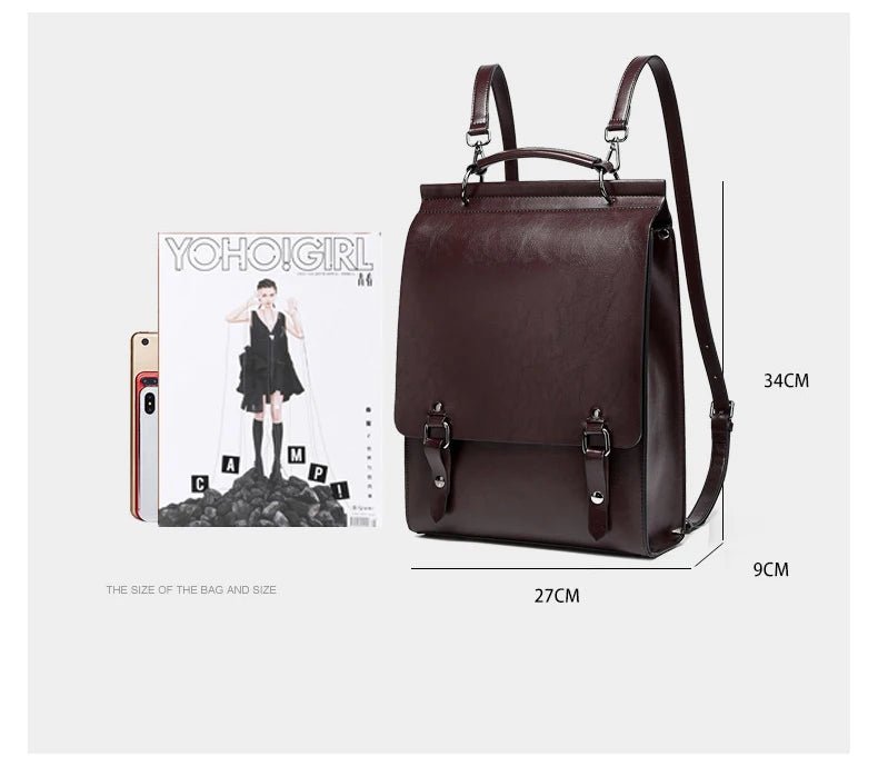Sac à Dos Cuir Femme Élégant et Pratique "La Dauphine"