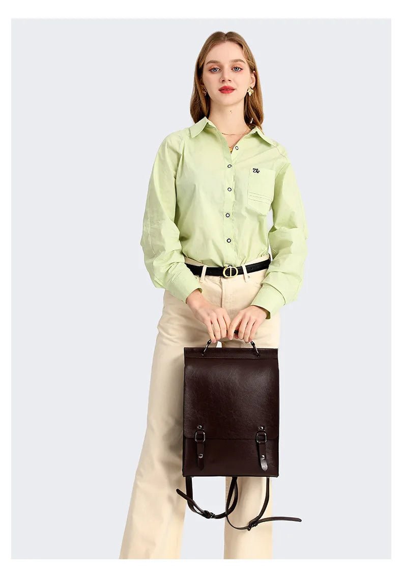 Sac à Dos Cuir Femme Élégant et Pratique "La Dauphine"