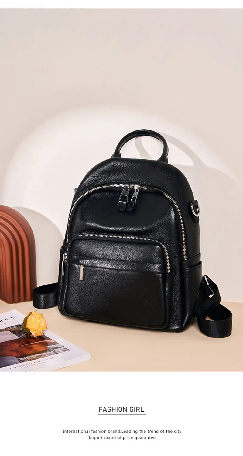 Sac à Dos Cuir Femme élégant "La Améthyste"
