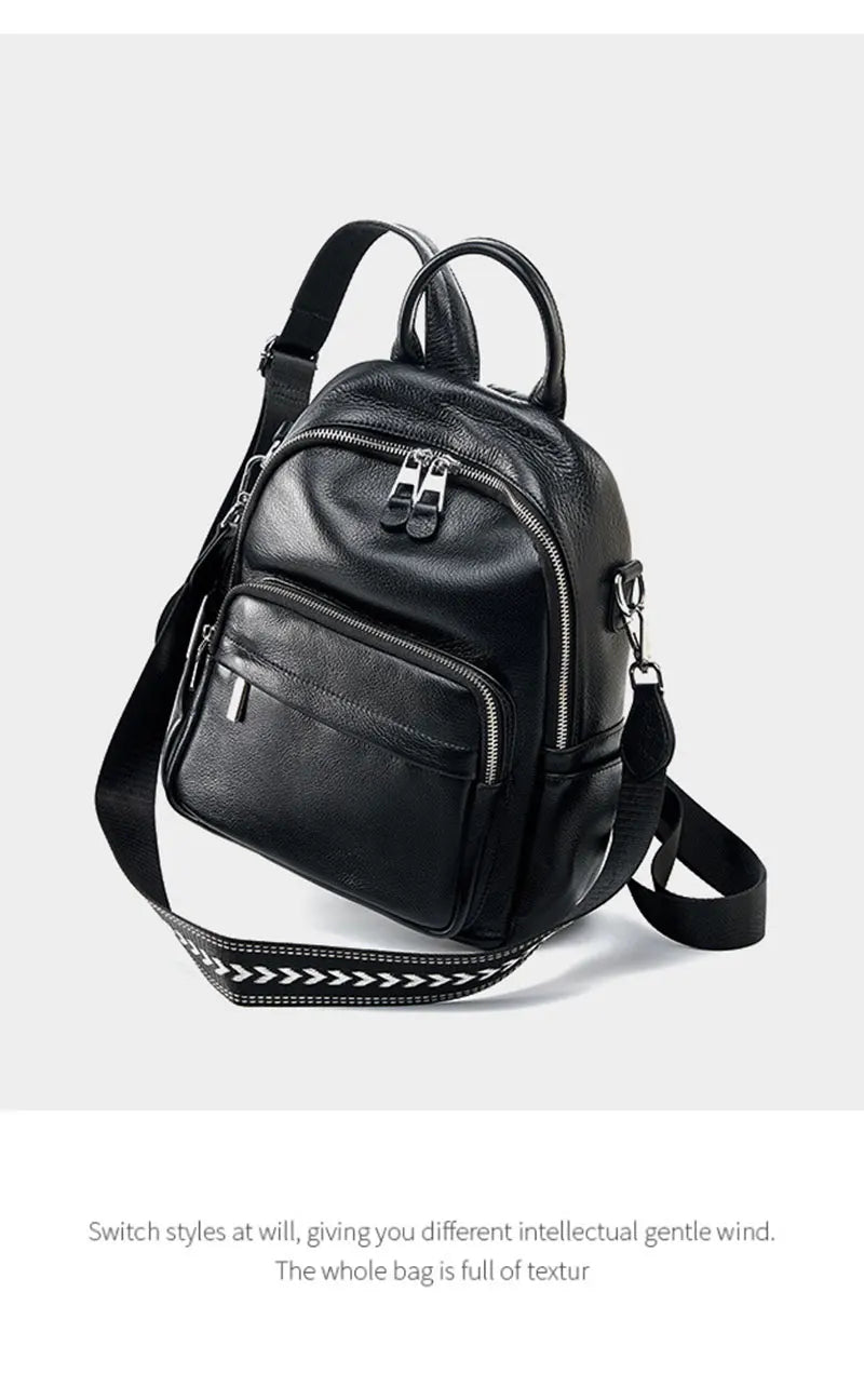 Sac à Dos Cuir Femme élégant "La Améthyste"