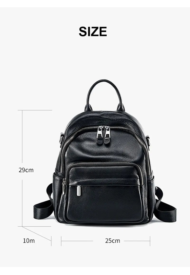Sac à Dos Cuir Femme élégant "La Améthyste"
