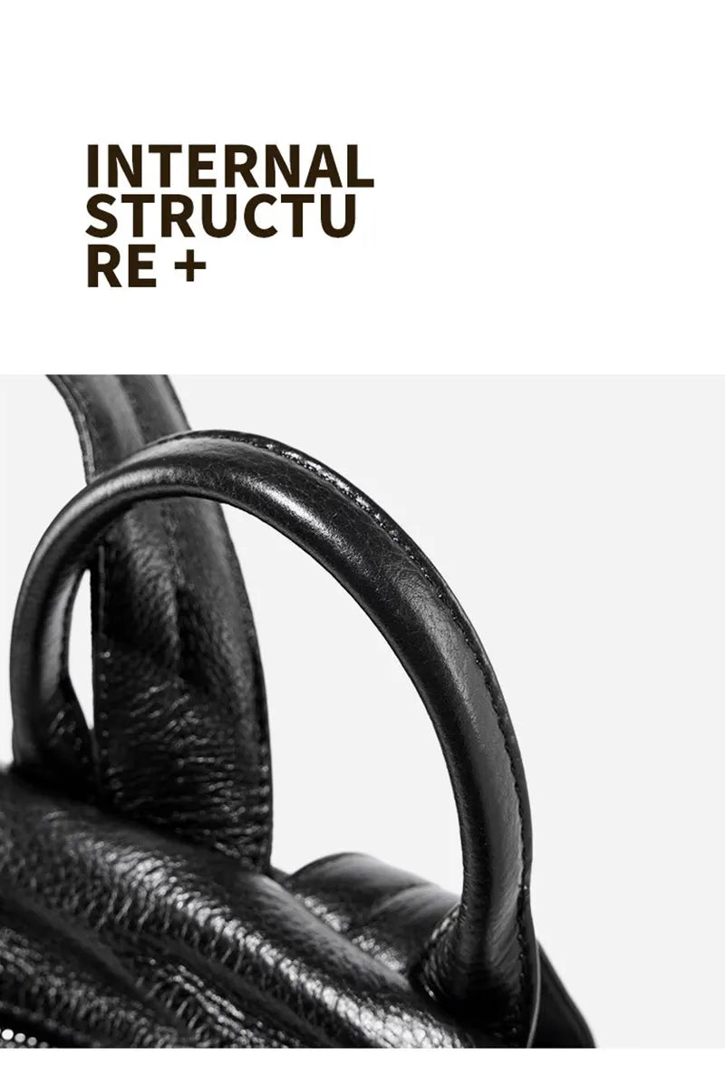 Sac à Dos Cuir Femme élégant "La Améthyste"