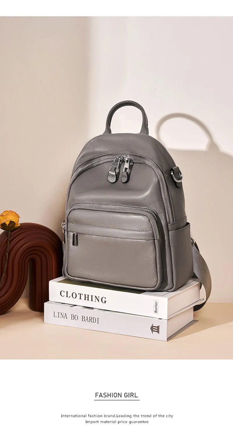 Sac à Dos Cuir Femme élégant "La Améthyste"