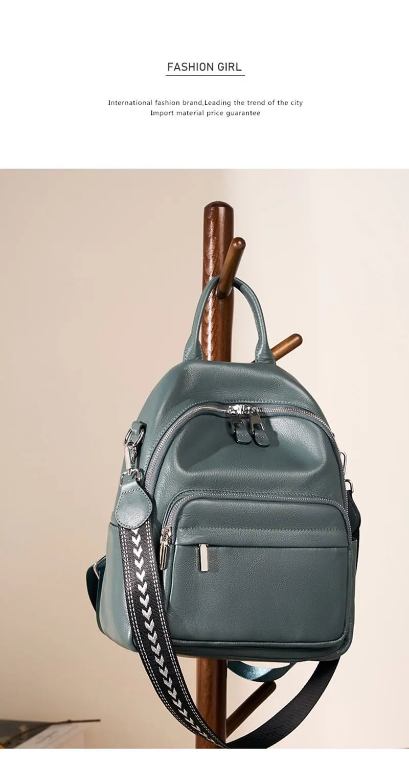 Sac à Dos Cuir Femme élégant "La Améthyste"