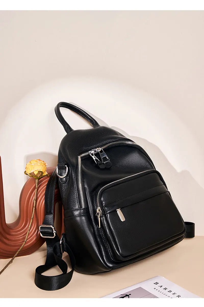 Sac à Dos Cuir Femme élégant "La Améthyste"