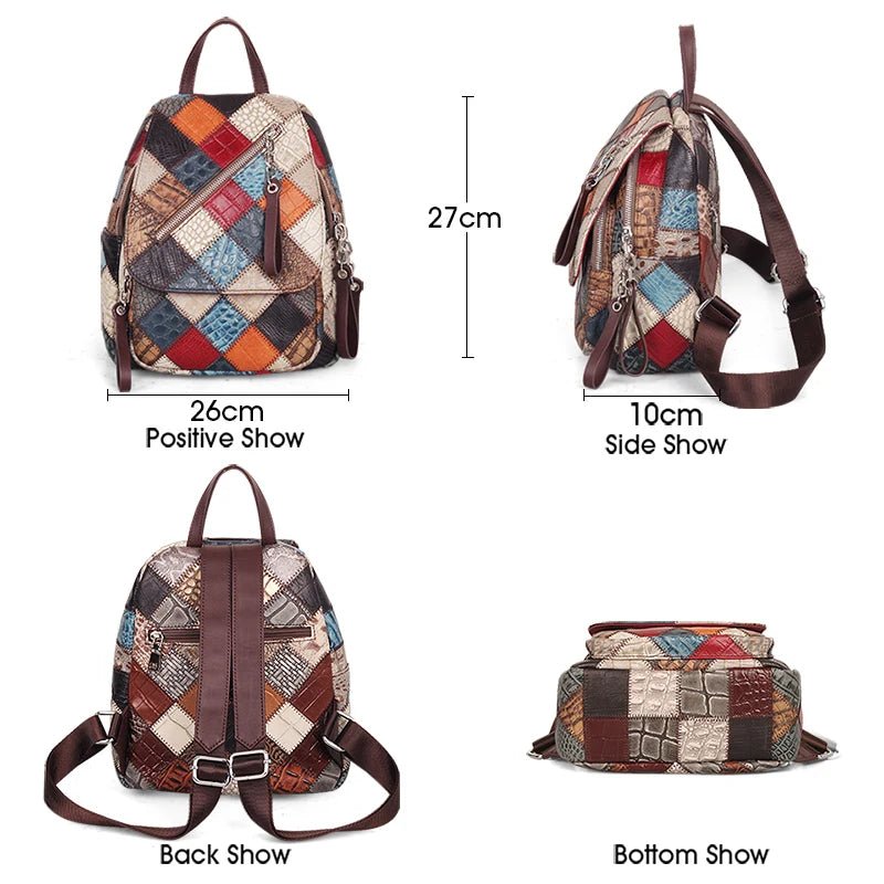 Sac à Dos Cuir Femme Élégant "La Complice"