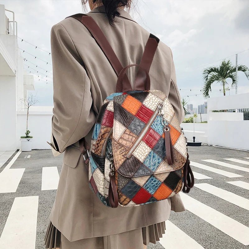 Sac à Dos Cuir Femme Élégant "La Complice"