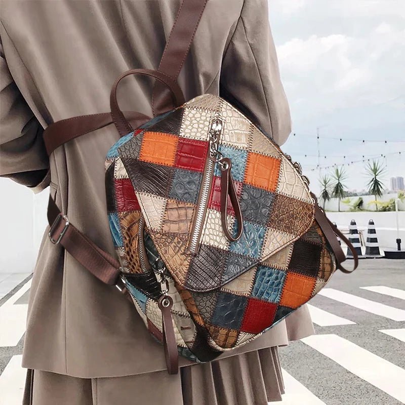 Sac à Dos Cuir Femme Élégant "La Complice"