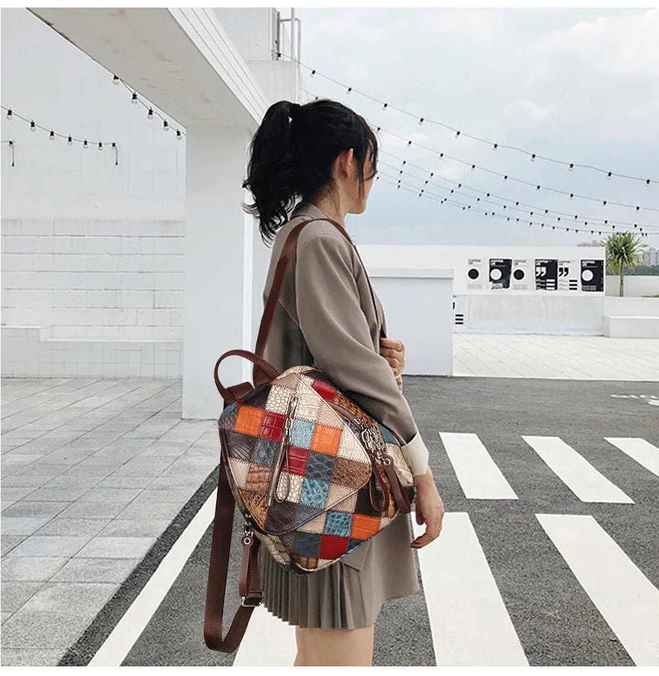 Sac à Dos Cuir Femme Élégant "La Complice"