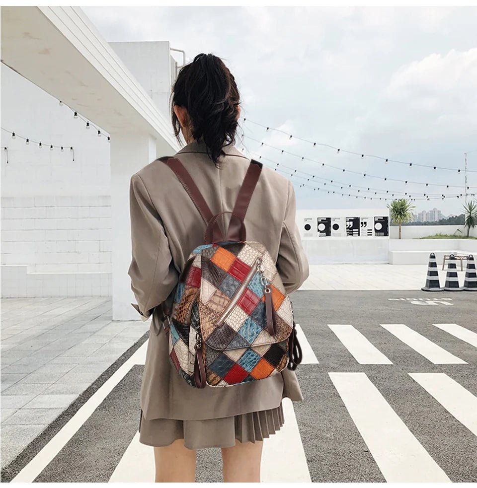 Sac à Dos Cuir Femme Élégant "La Complice"