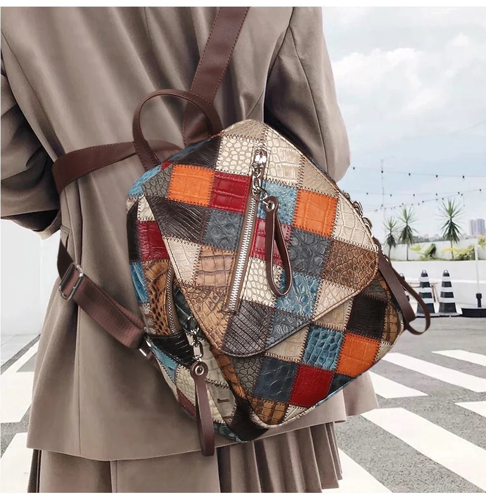 Sac à Dos Cuir Femme Élégant "La Complice"